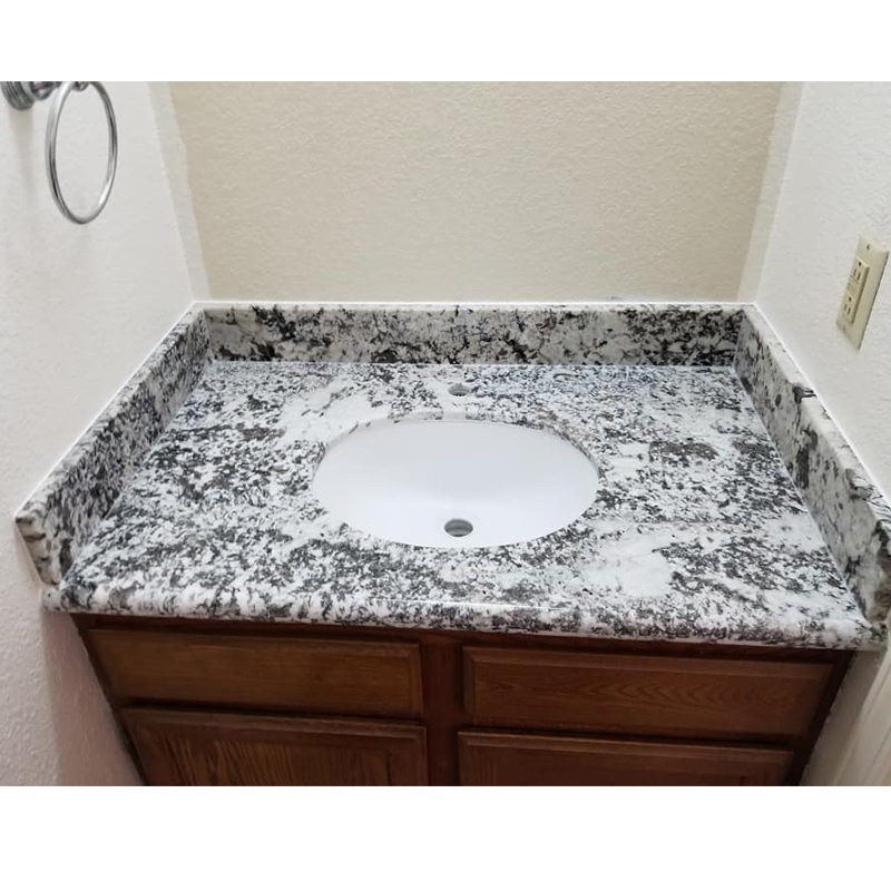 Custom Prefab Granite Bathroom Vanity Top
